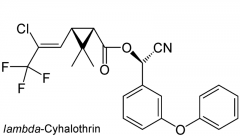 Lambda-Cyhalothrin als Insektizid und Biozid