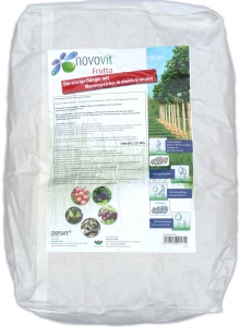 25kg Novovit® FRUTTA (7-35-8 NPK Dünger & Wasserspeicher)