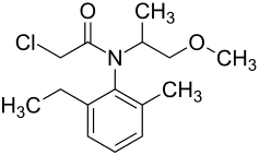 S-Metolachlor + Terbuthylazin sind Wirkstoffe für ein Herbizid S-Metolachlor