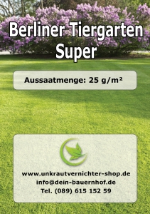 Berliner Tiergarten Super mit RSM-Sorten