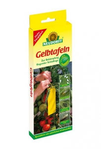 Gelbtafeln kleinformatig 7 St. Neudorff