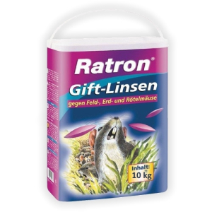 Ratron Giftlinsen 8 kg (Zinkphosphid 8 g/kg)