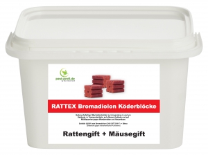 Rattex Bromadiolon Köderblöcke