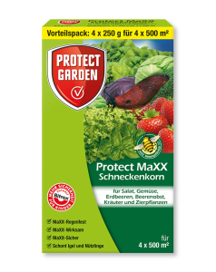 Schneckenkorn Protect MaXX 1 kg (25 g/kg Metaldehyd)