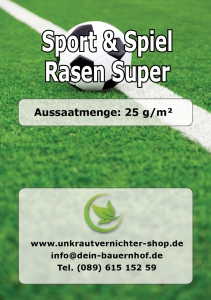 Rasen Sport und Spielrasen Super