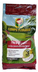 Compo Rasendünger plus Unkrautvernichter Floranid 12 kg