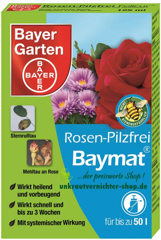 Bayer Garten RosenPilzfrei Baymat 200 ml gegen Pilzkrankheiten an