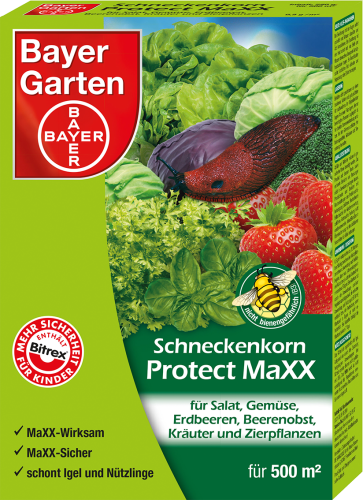 Bayer Garten Schneckenkorn Protect MaXX 1 kg (25 g/kg Metaldehyd)