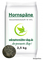 Hornspäne 2,5 kg (14% Stickstoff)