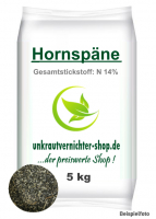 Hornspäne 5 kg (14% Stickstoff)